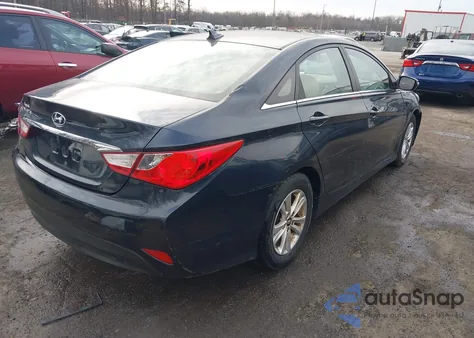 2014 Hyundai Sonata Gls from USA, damaged, VIN 5NPEB4AC5EH860342